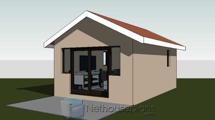 One bedroom house design