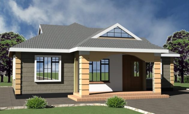 Modern 3 bedroom home design