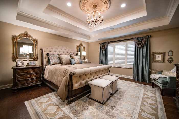 Luxury bedroom design ideas