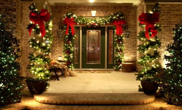 Outdoor christmas decor ideas