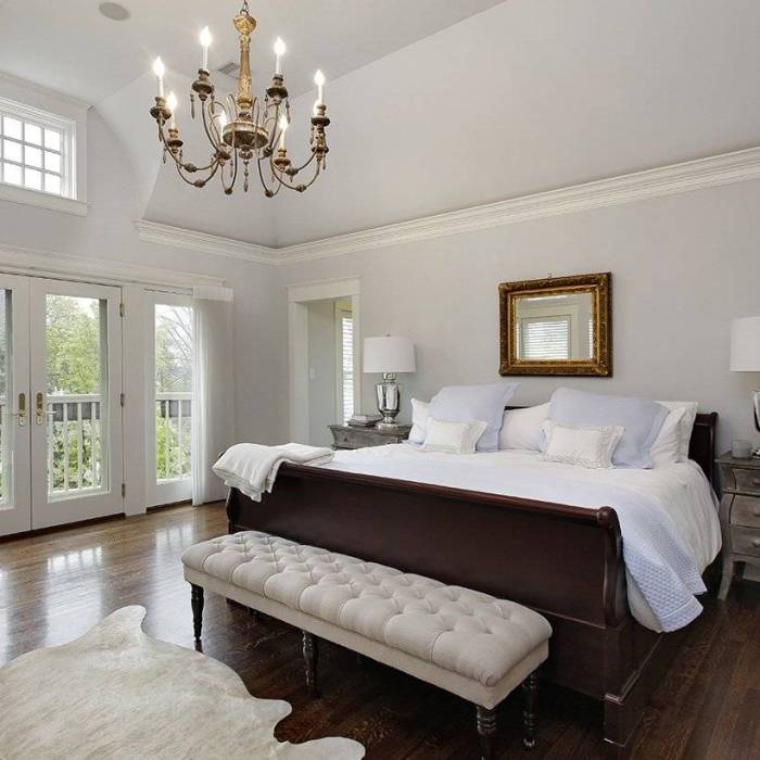 Elegant master bedroom design